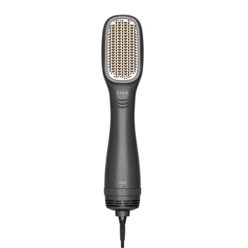 FMK Wholesale Hair Styling Tools Electric Hot Air Brush Ion Hot Air Volumizing Hair Styler  Hair Brush Comb for Household Used