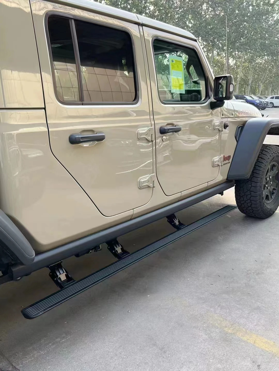 Noble Wholesale Custom Automatic Power Step Electric Running Boards for Jeep Gladiator JT Electric Threshold factory