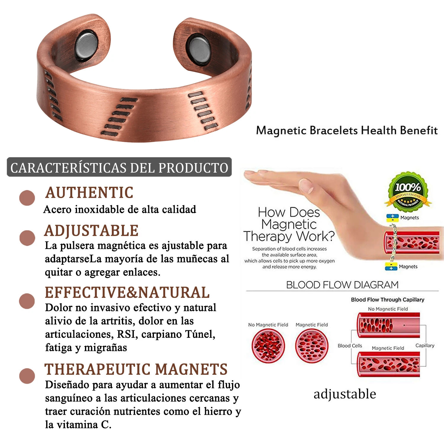 ANELLO ELASTICO MET.ZAMA BAGNO IN ARGENTO ANTICO MULTI RIGHE LINEA CENTR : KLK | Arco Iris Srl - Foto 12