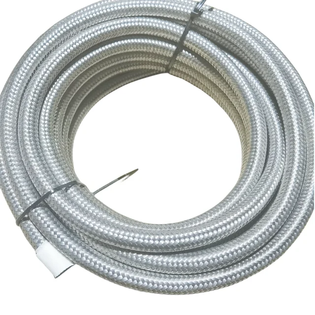 ステンレスメッシュ オイルクーラー ホースセットフィッティング AN6 5m AN6】【5m】メッシュホース オイルクーラー ステンレス