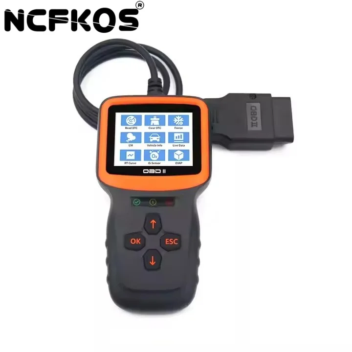 NCFKOS V317 Universal Type OBD2 Code Reader Car Engine Fault Light Clearer Computer Diagnostic Instrument Decoder