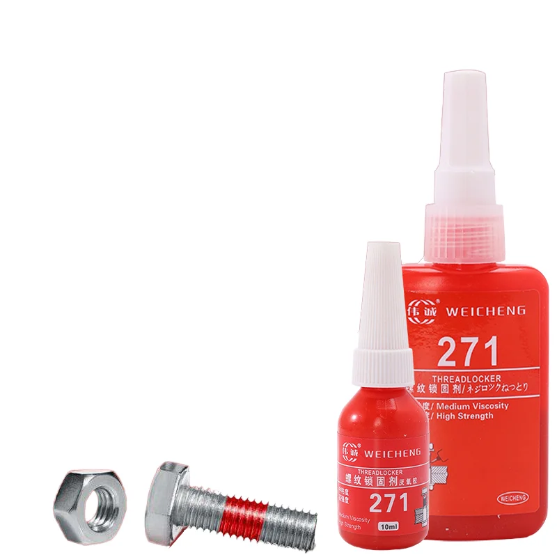 Fast-Drying Heat-Resistant Anaero Adhesive High-Strength Thread Locking Seal & Bonding Glue for Metal Screw Locks