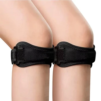 Knee Stabilizing Brace Knee Support Basketball Pain Relief Tendon Patella Support Strap