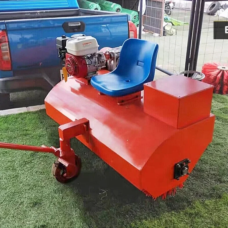 Petrol Driven Brushing Machine Sweeping Artificial Grass Tool Maintenance Equipment for Synthetic Turf
