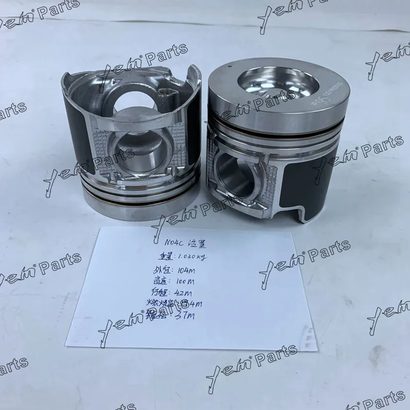 N04C Cylinder Engine Piston for Hino Engine Spare Part 4