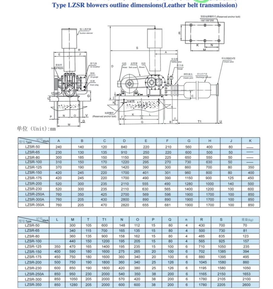 Roots Blower, 380 V, Electric - detail 14