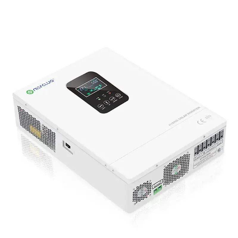 110V 220V Adjustable Output Voltage 3KW 5KW Solar Inverter 24V 48V DC/DC  DC/AC 3000w 5000w Mppt Solar Hybrid Inverter
