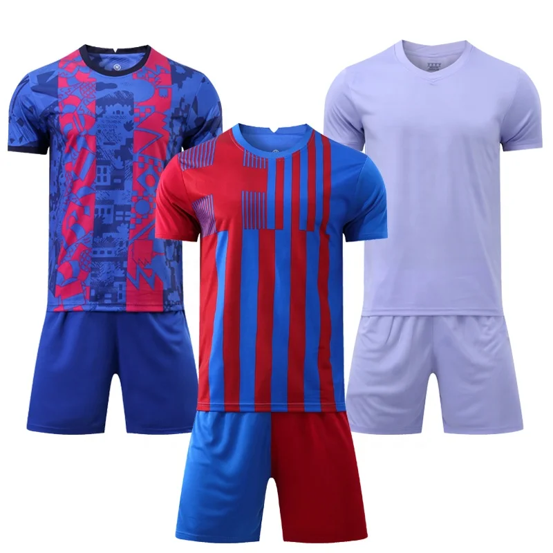 Custom Hot Sale Boys Football Jerseys Cheap Childrens Soccer