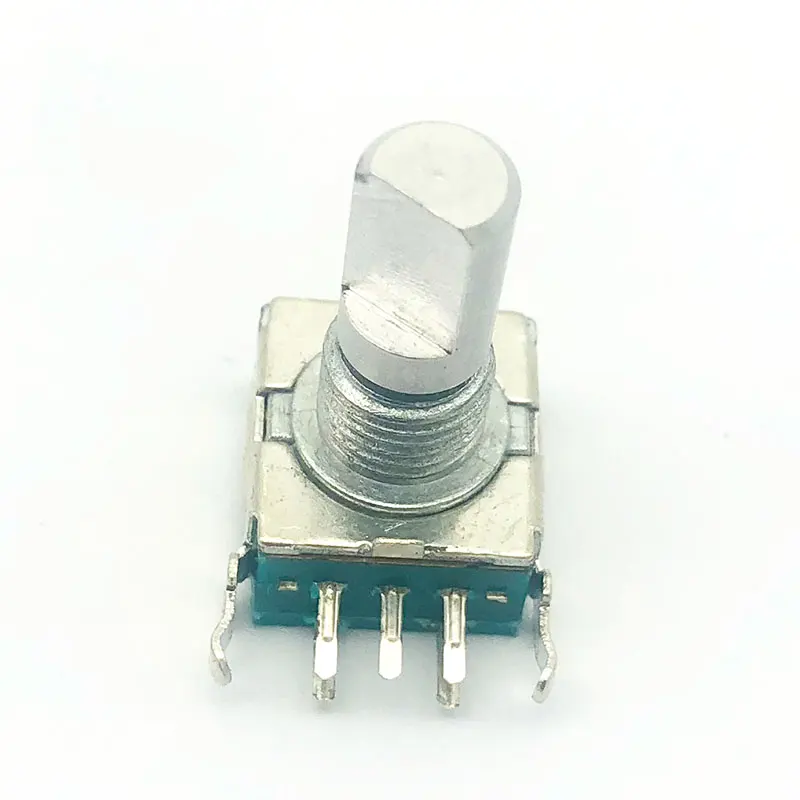 EC11 Rotary encoder code switch audio digital potentiometer with switch 5Pin handle length 6mm