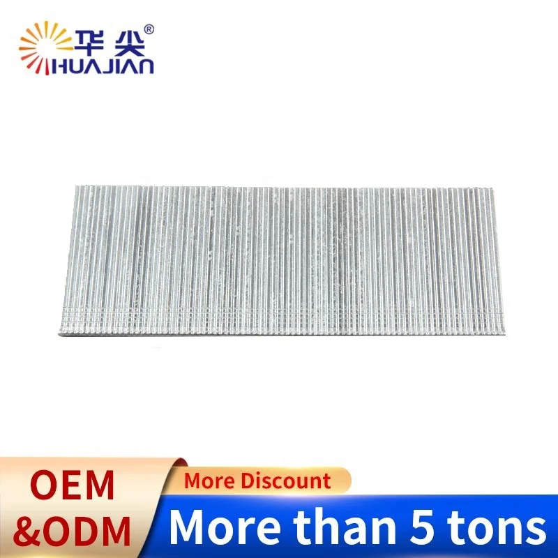 18 Gauge F Series U-Type Brad Nail for Pneumatic Gun Galvanized F10 Staple Steel Material Carton Packing