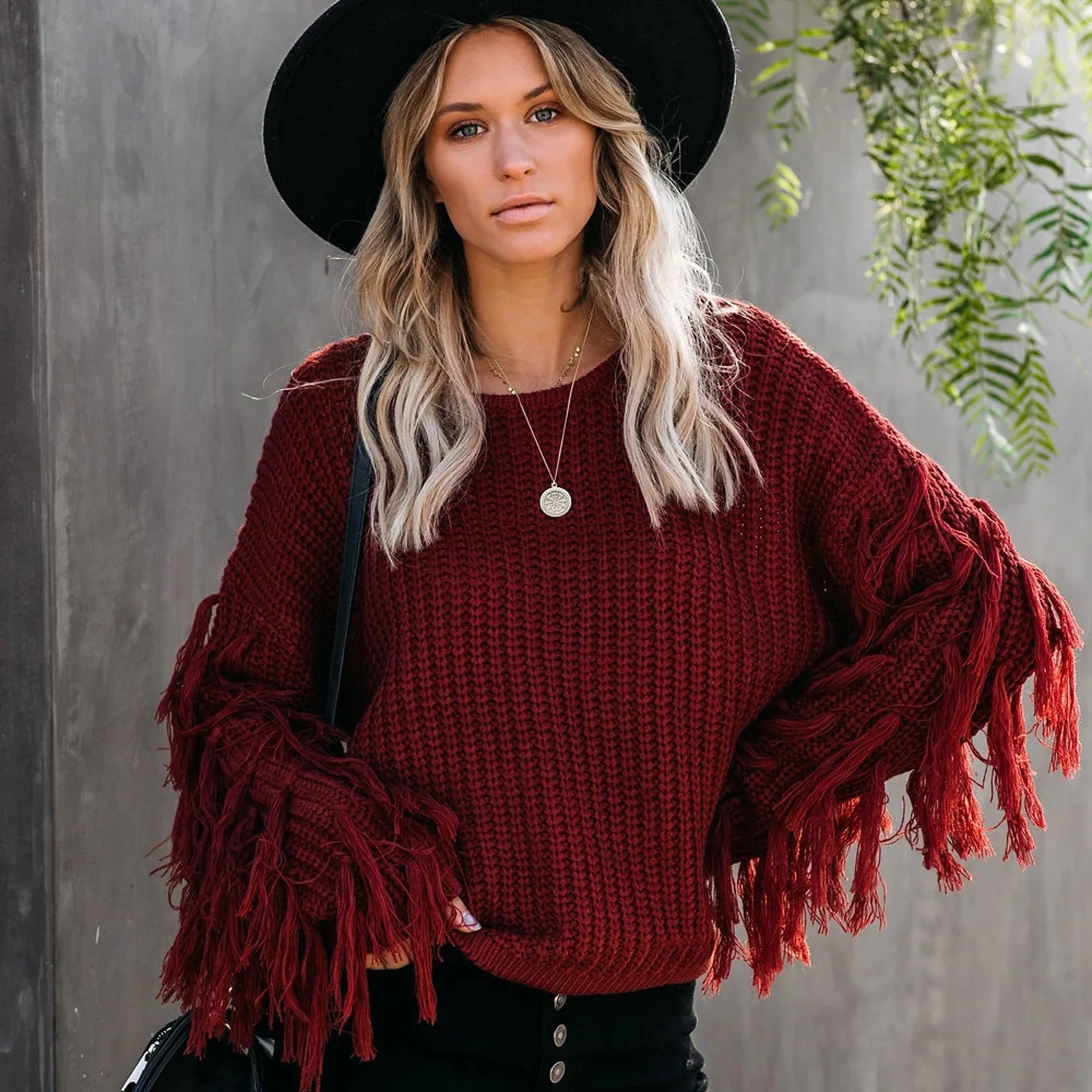 Autumn Winter Flare Sleeve offers Sweater