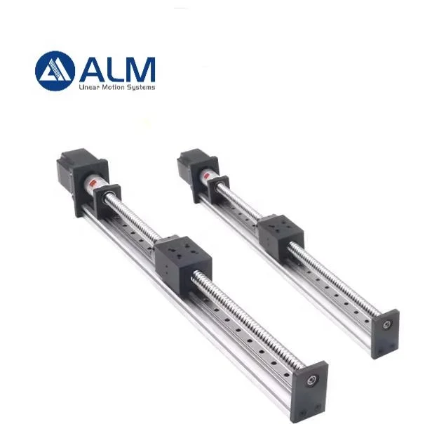 Customized Ball Screw Cnc Machine Linear Motion Guide Micro Linear Module With Stepper Motor Linear Actuator Single Axis Robot