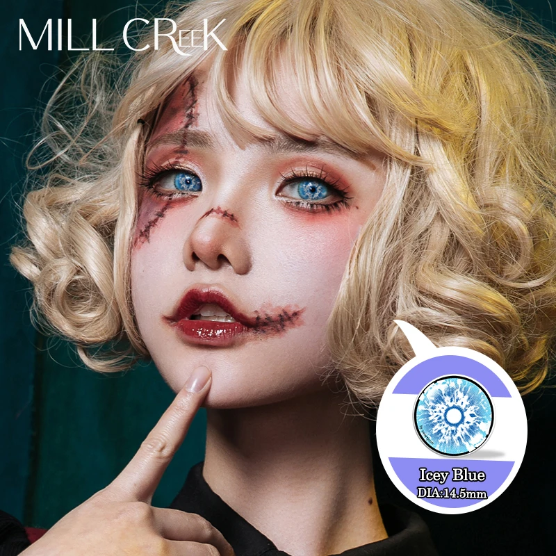 AFancy Pro Wholesale Glassball Yearly Cheap Big Eye Color Contact Lenses