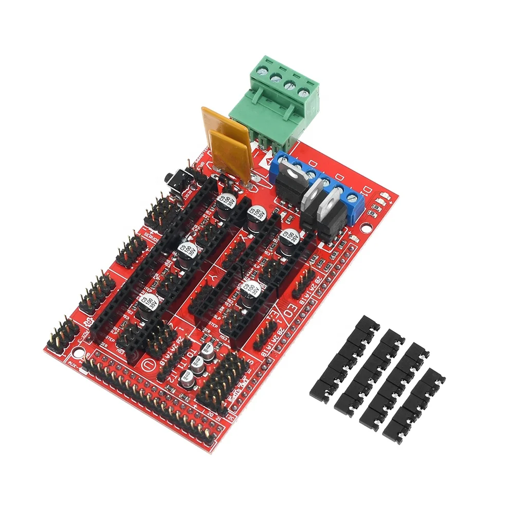 Necklet Kilimanjaro lemmer Wholesale Creality 3D Printer parts Ramps 1.6 Expansion Control Panel with  Heat sink Upgraded Ramps 1.4/1.5 for arduino 3D Printer Board From  m.alibaba.com