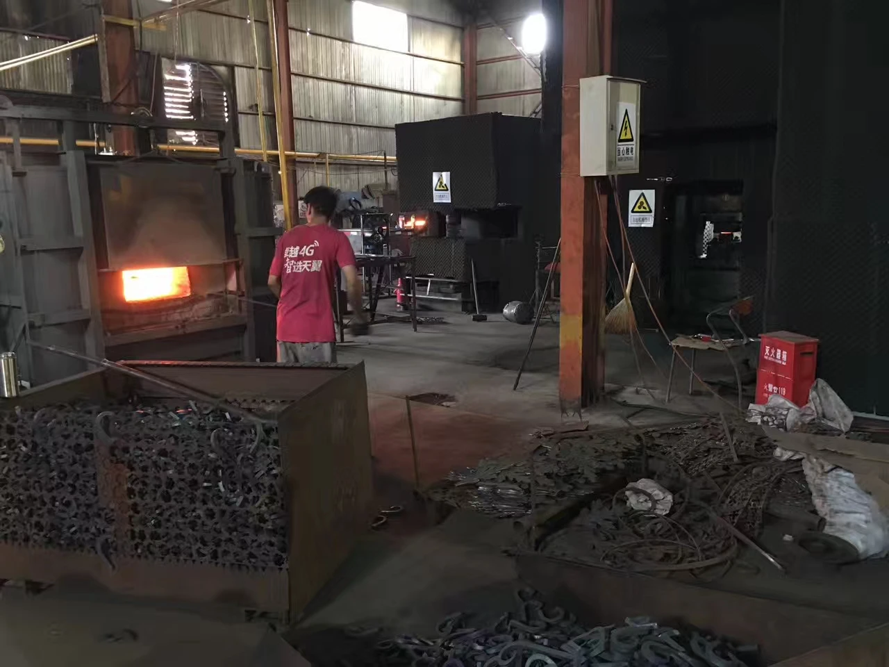 Anti-theft Forged Iron Window Frame - Durable & Secure