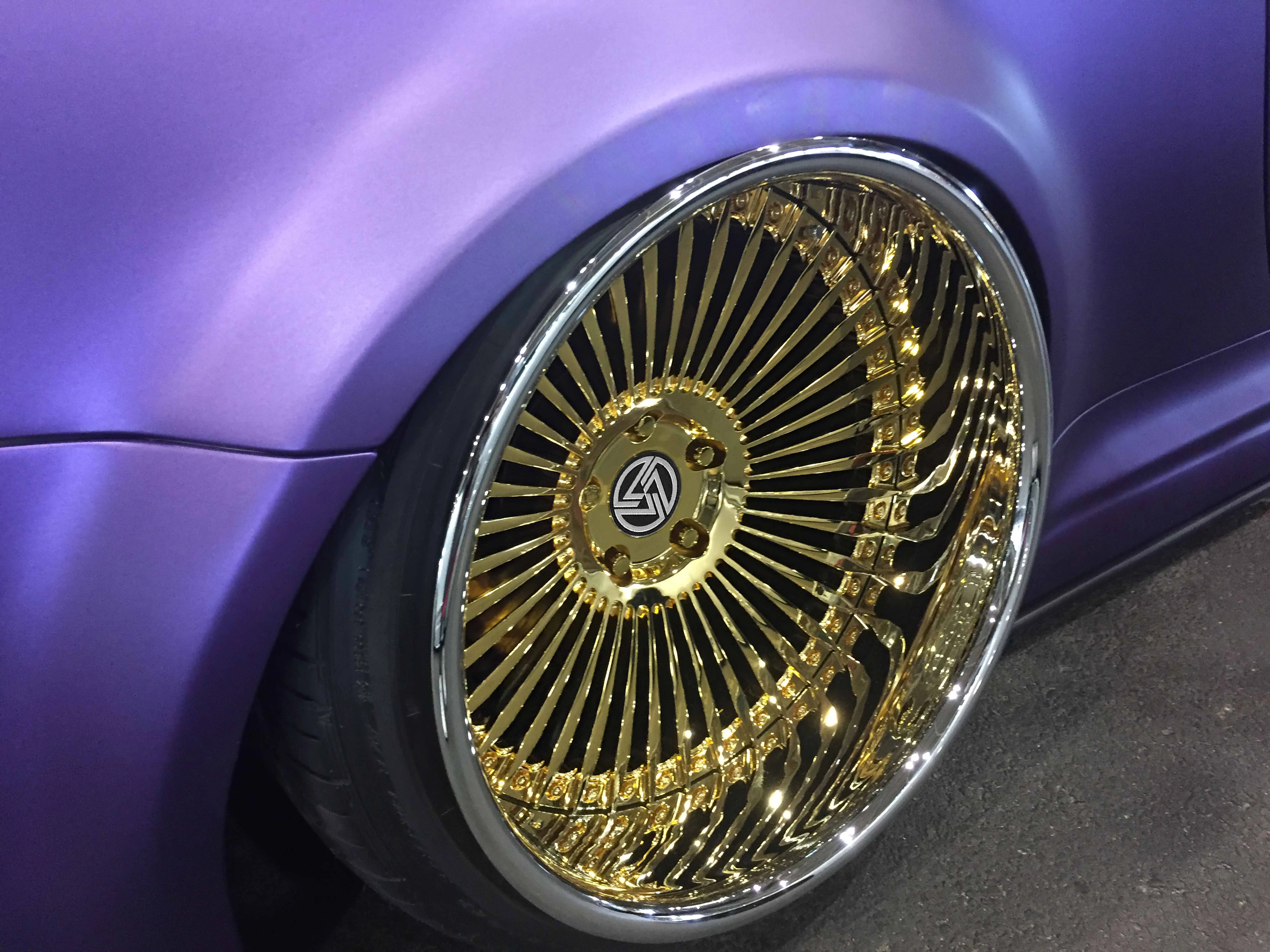 XL 2-piece Forged Gold Rim 5x120 5x112 5x114.3 Forged Wheel 18 19 20 21 22 23 Inch Show Car Stance Wheels - Image 5