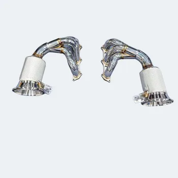 China Factory Supply  PorscheS  New 911 992 GT3  4.0L Exhaust Headers DownPipe Cat Performance Automobile Accessories