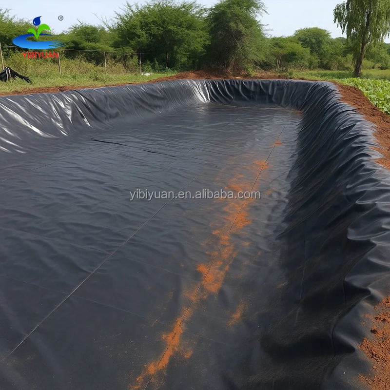Agricultural Dam Liner Sheet Water Tank 2mm 1.5mm 1 MM Hdpe Geomembrane Pond Liner