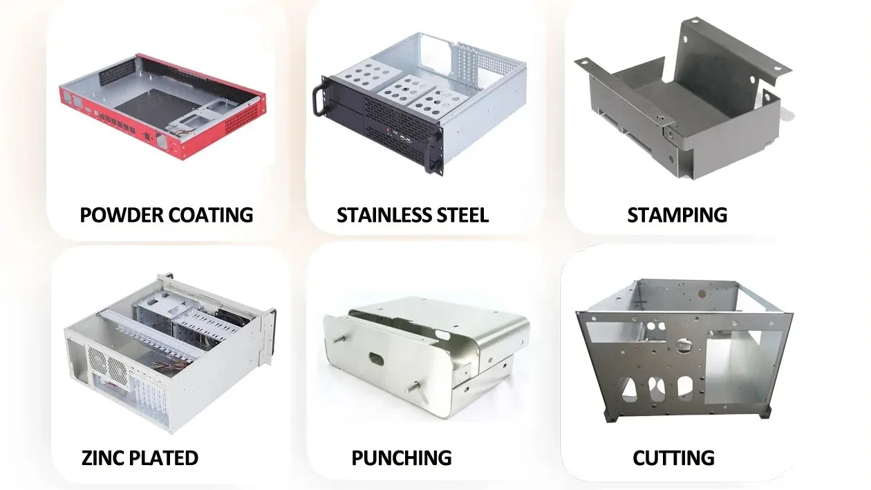 Factory Precision Sheet Metal Chassis Enclosure Galvanizing Metal