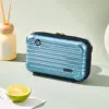Azul hielo - Bolsa para guardar maquillaje