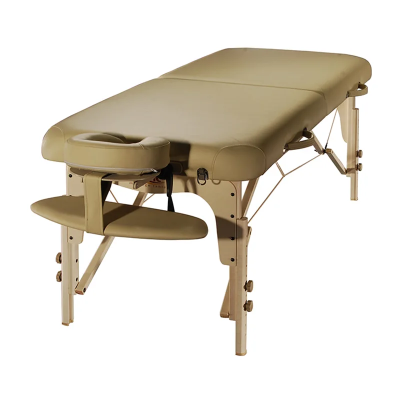 Golden Ratio-Ulco Factory Custom Color 2 Section Milking Thai Adjust Folding Massage Table Spa Bed Table De Massage