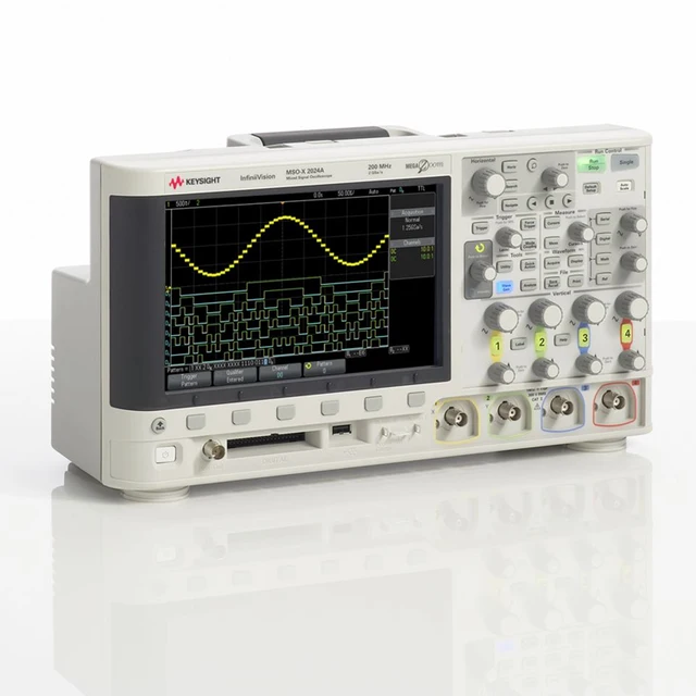 keysight MSOX2012A  2+8 channel 100MHz mixed signal Oscilloscope Probe options