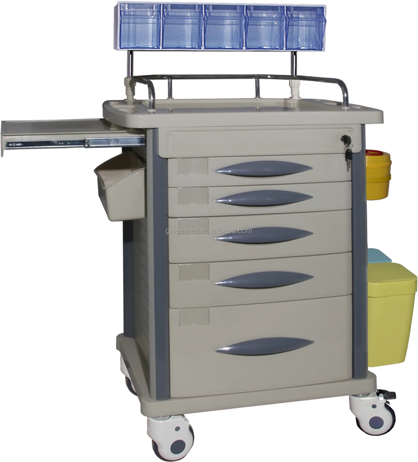 Ginee Medical ABS Hospital Anesthesia Medical Trolley Cart Manufacturer ...