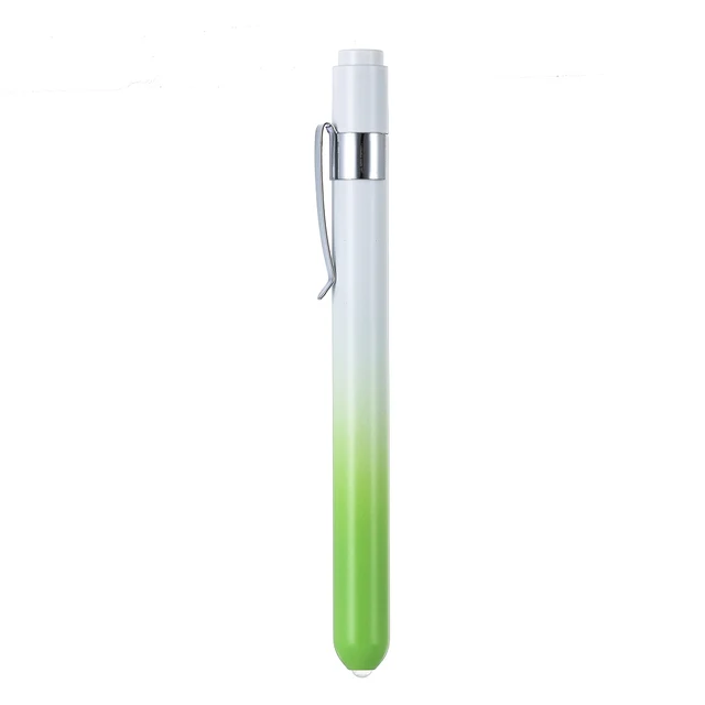 Aluminum Alloy Doctors Nurse Pen Torch Examination Penlight Pupil Gauge Led Medical Penlight