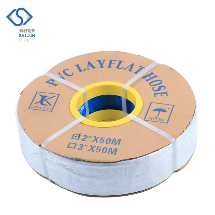 2/3/4 Inch Layflat PVC Hose Water Layflat Hose for Irrigation