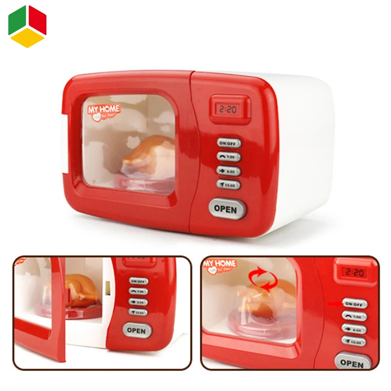 QS Toy New Releases Simulation Red Home Appliances Play House Whisk,Baender,Coffee Maker Pretend Mini Kitchen Toy for Sale