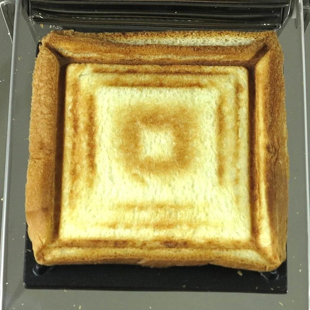
 Electric square sandwich maker double sandwich maker stainless steel sandwich maker High-end products  