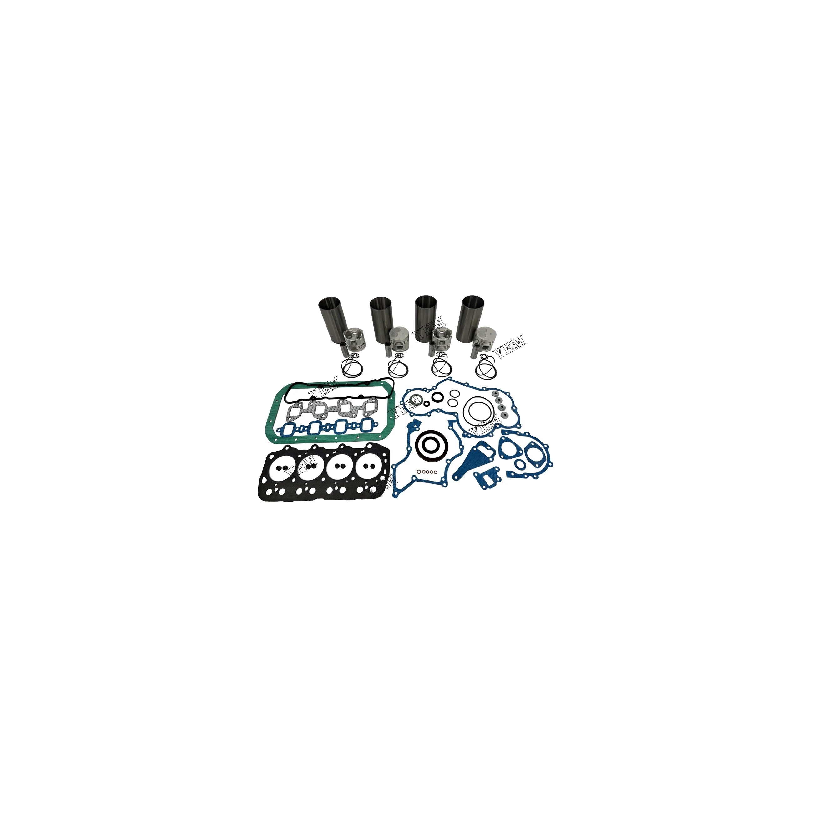 Factory Cylinder Liner Kit With Gasket Set for Toyota 1DZ-2 Genuine Engine Parts