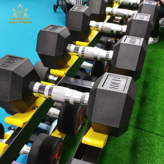 Factory Wholesale gym equipment dumbells bodybuilding fitness equipment commercial gym dumbells set 50kg gym dumbells
