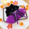 Robe violette noire