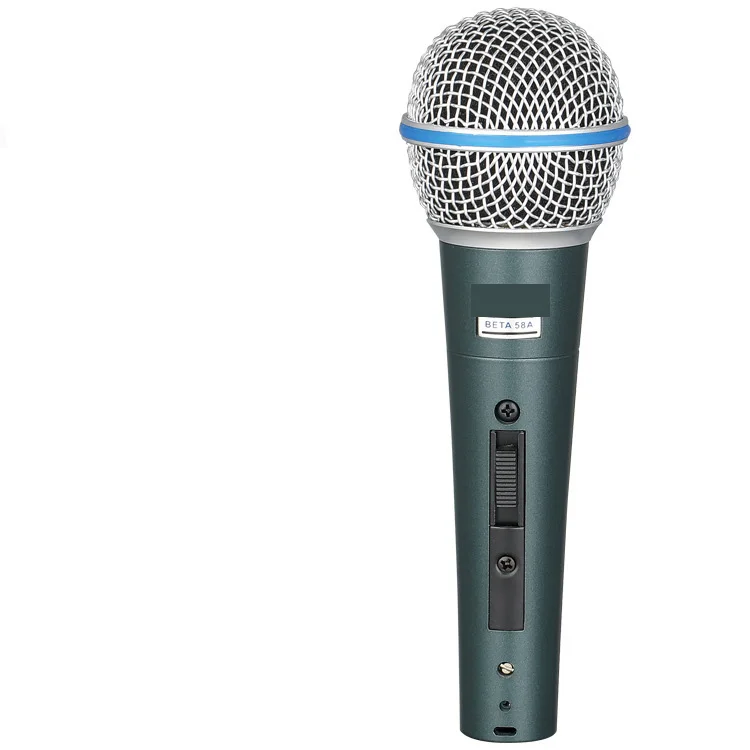 Handheld Professional Wired Dynamic Microphone Clear Voice Mic for Karaoke Part Vocal Music Performance