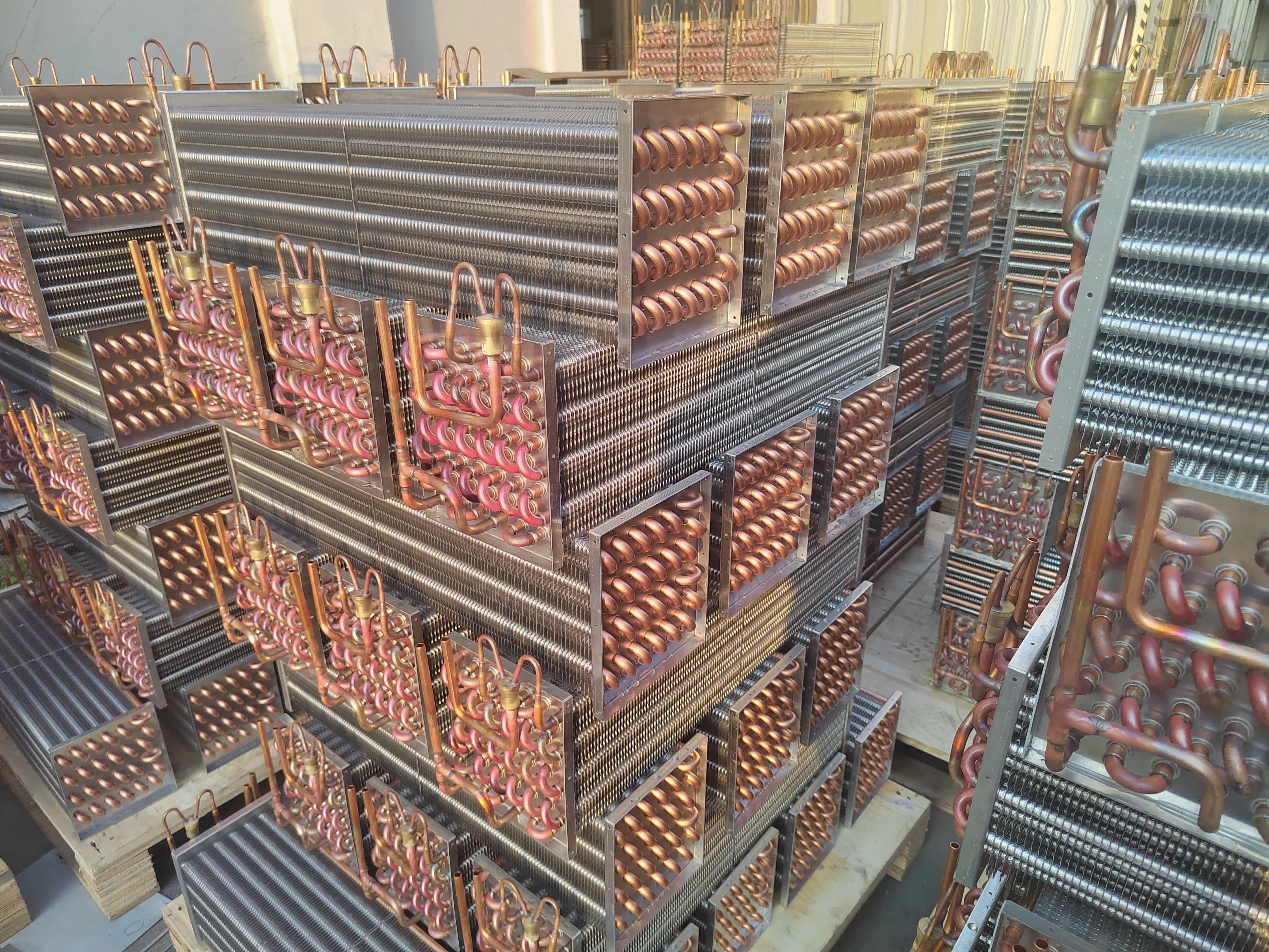 コンデンサー/熱交換器から空気への銅熱交換器20肘冷凍銅管