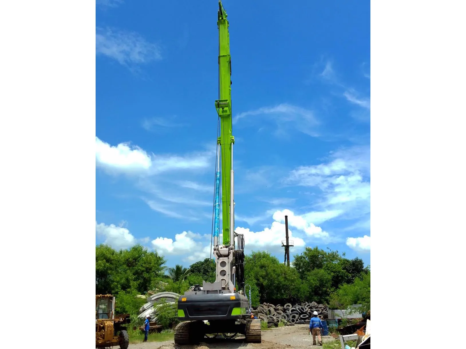 中联重科顶新液压28m打桩机打桩旋挖钻机ZR125C-3K| Alibaba.com