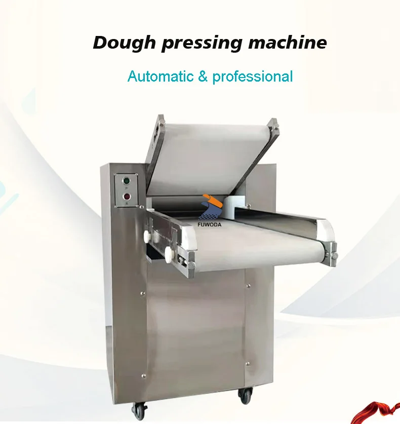 Automatic 600900kg/h Dough Press Kneading Roller Electric Noodles