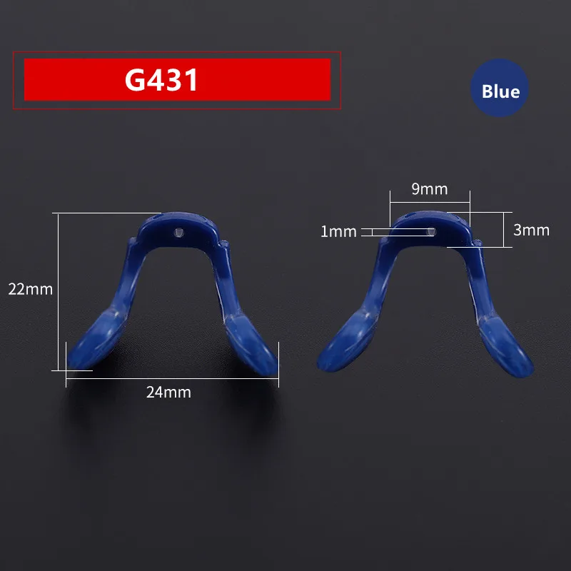 Ricambio Naselli Antiscivolo Naselli Per Occhiali In Silicone A