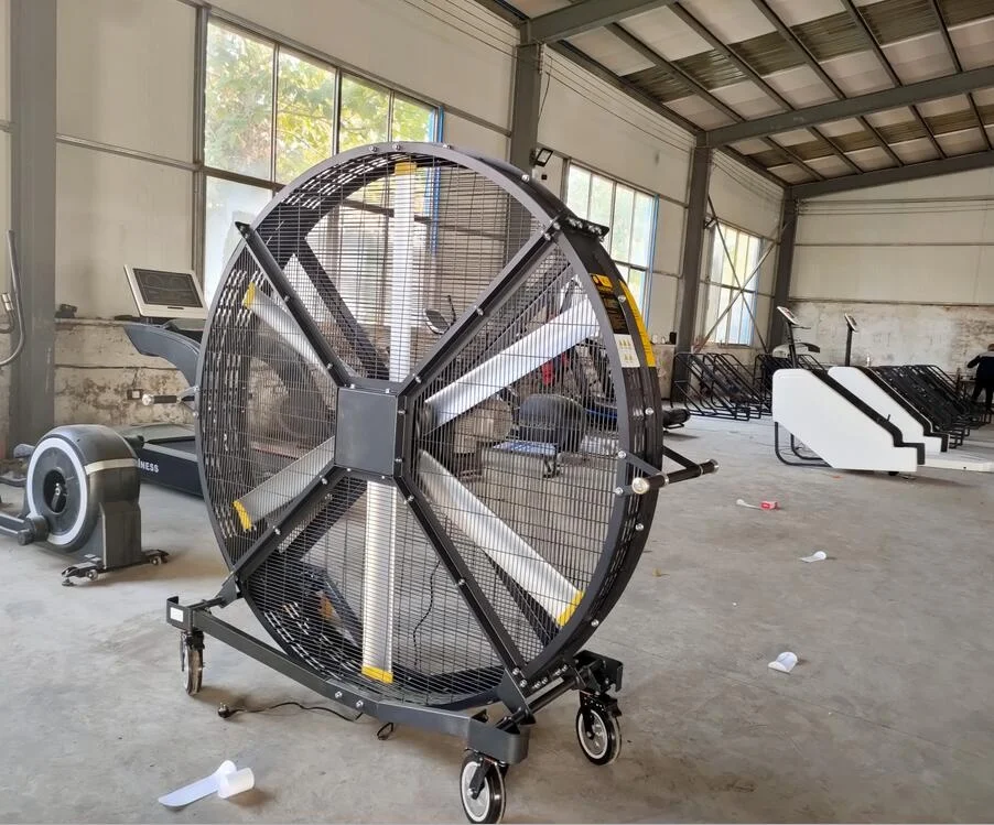 
Горячая Распродажа, низкоскоростные вентиляторы большого объема, промышленный мобильный вентилятор на пол для тренажерного зала 