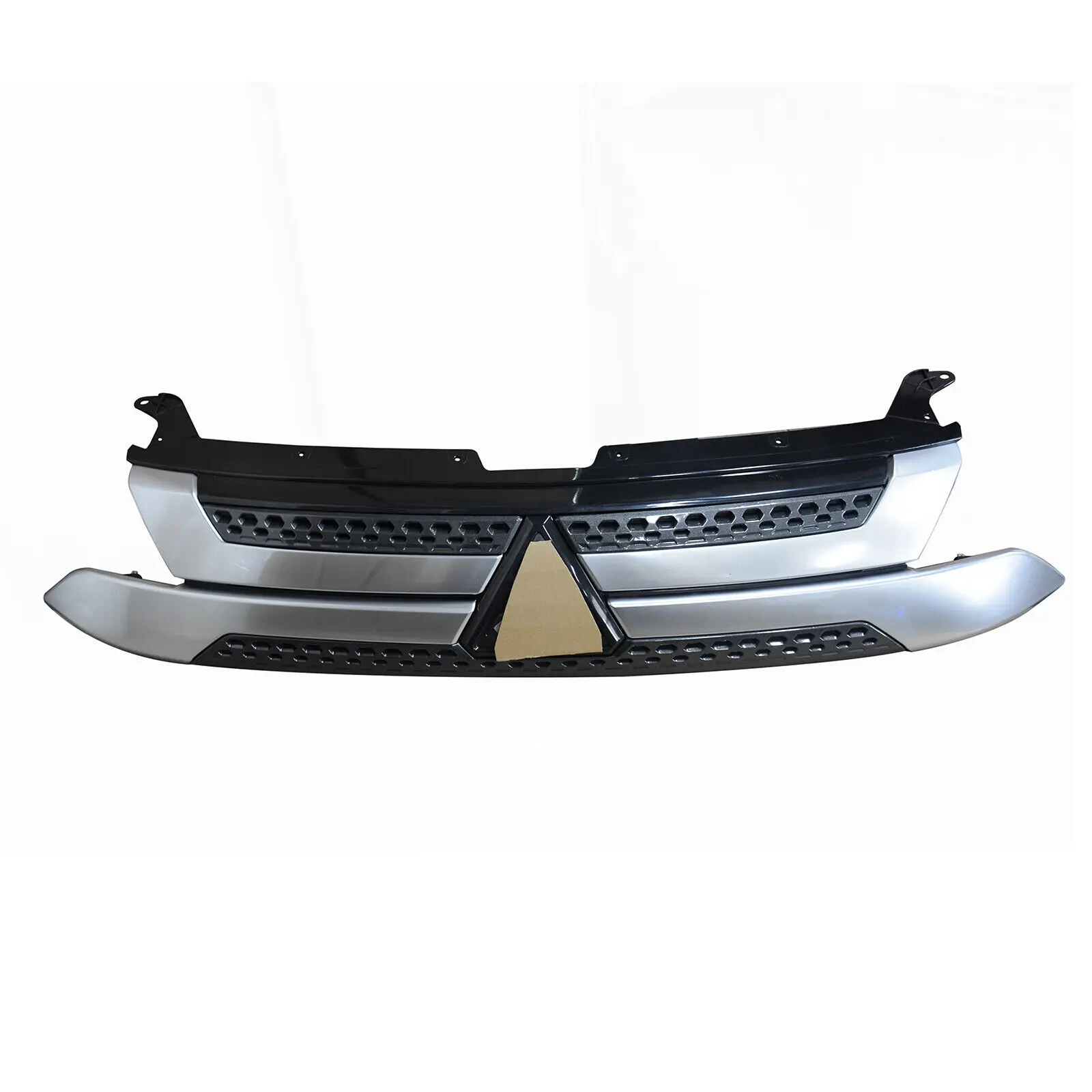 car kit spare parts Front Bumper Upper Grille Grill Chrome For Mitsubishi Outlander 2019-2020