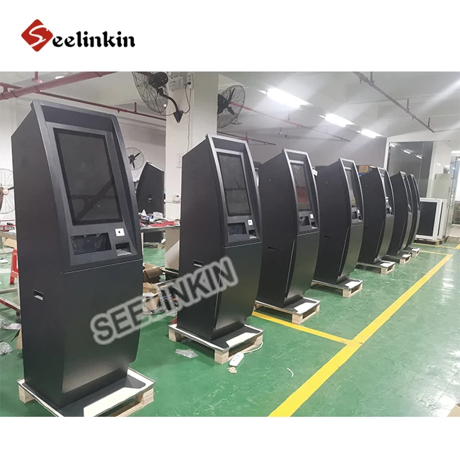 Self cashier cdm cheque banknote deposit quioscos bill acceptor cash dispenser withdraw recycler btc machine crypto atm