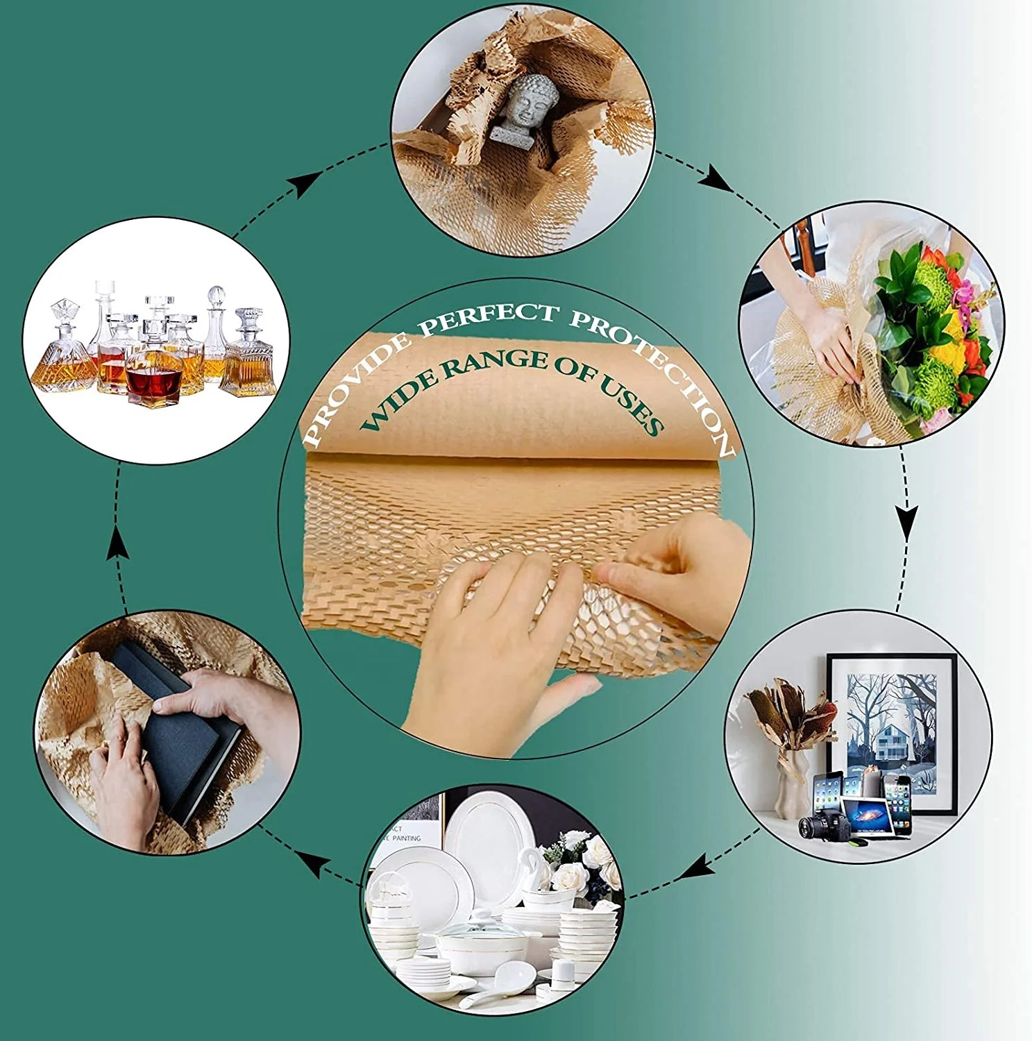 Буферная бумага Creatrust Pet 70 г для мобильных телефонов, плотная, белая, от производителя