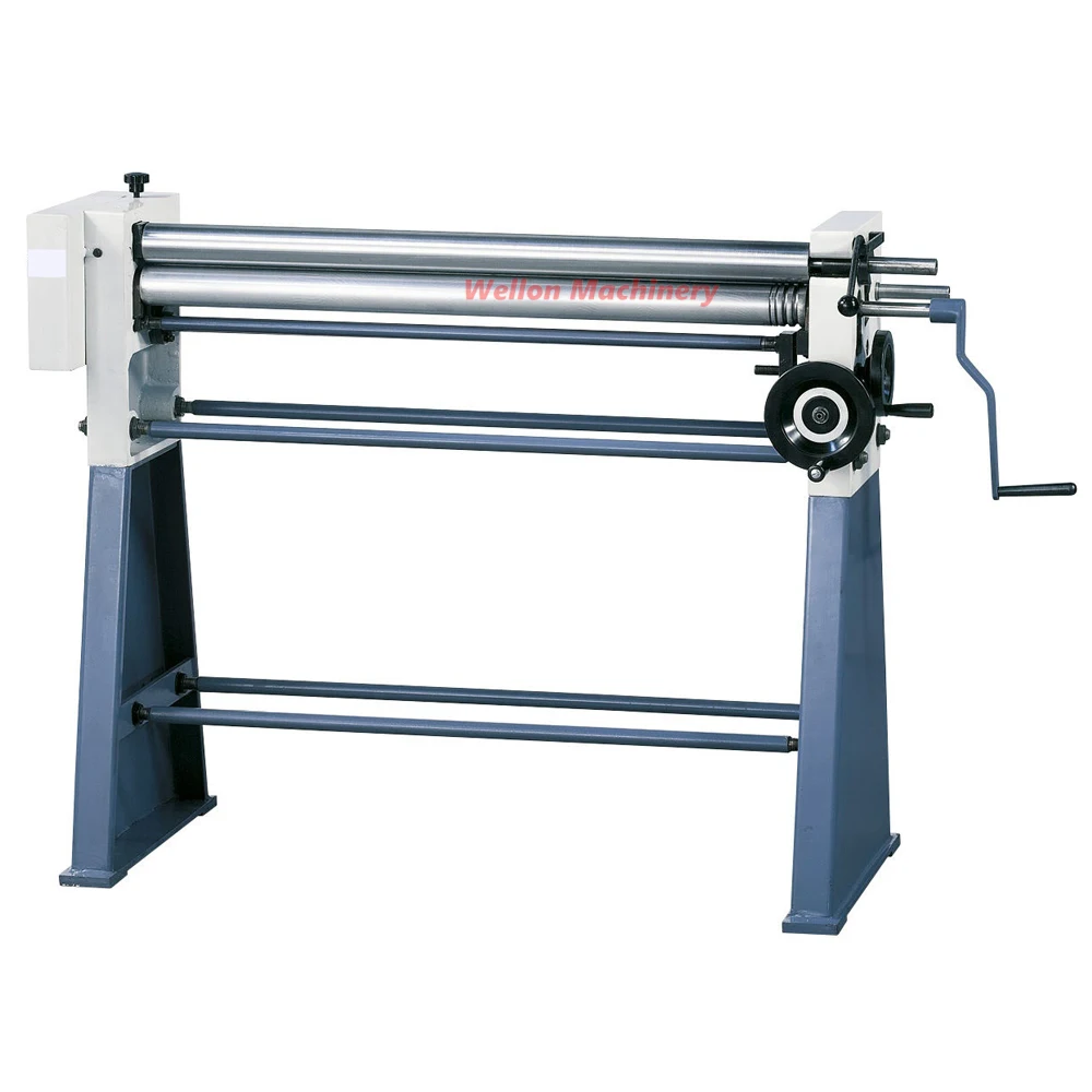 W01-2 Slip Roll Machine for Metal Sheet Plate Processing Manual Rolling Machine