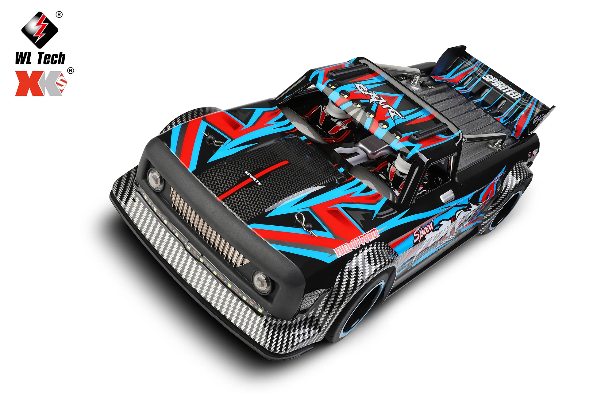 Chic WLtoys 104072 Brushless RC Car - 4 Wheel Drive Electric