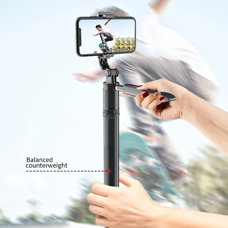 L05 149 см длинная селфи-палка Штатив для мобильного телефона ручная штатив с беспроводным дистанционным