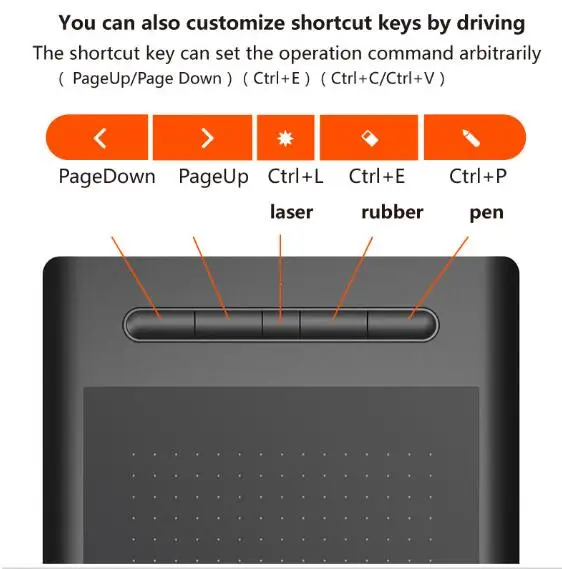 VSON WP9622 Drawing Graphic Tablet VSON WP9622 with Wireless Connection