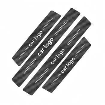 Automotive custom carbon fiberdoorsill thickened scratch-resistant and wear-resistant trunk protective strip interior decoration