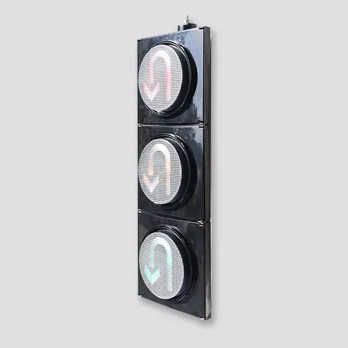 Sunburst High Power Led Traffic Light 200mm Led U Turn Arrow Signal Light