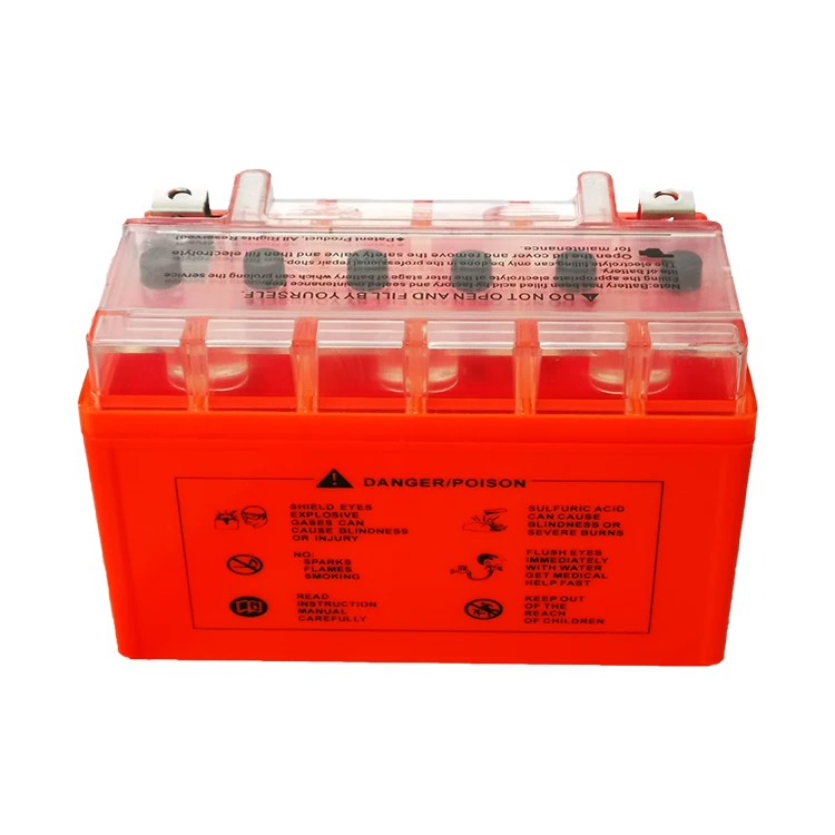 Оптовая продажа аксессуары для мотоциклов KAZUKI YTX7ABS с длительным сроком службы батарея мотоцикла 12 В 4 Ач